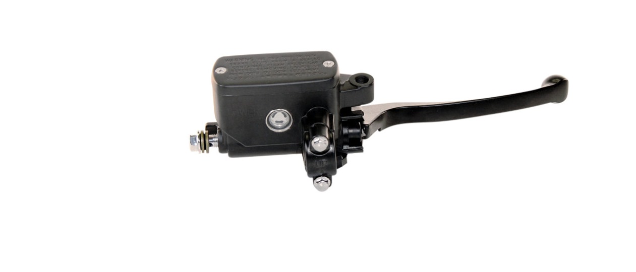 125mm Right Motorcycle Handlebar Front Brake Master Cylinder Lever Chrome - Foto 5